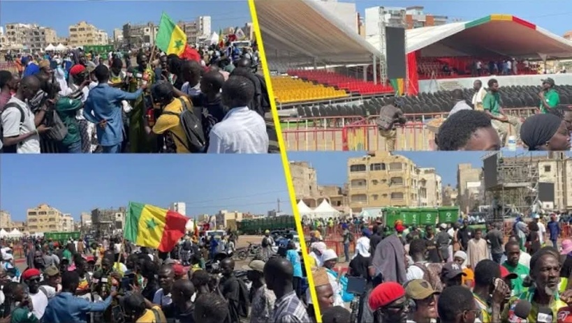 Téra Meeting : la ferveur monte à Dakar avant le grand rassemblement de Pastef Téra Meeting : la ferveur monte à Dakar avant le grand rassemblement de Pastef