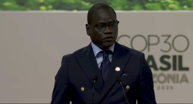 COP30 au Brésil : Abdourahmane Diouf réaffirme l’engagement du Sénégal pour une transition écologique équitable COP30 au Brésil : Abdourahmane Diouf réaffirme l’engagement du Sénégal pour une transition écologique équitable