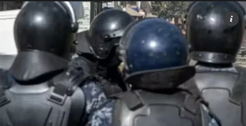 Rassemblement du Collectif Niakhtou National : un important dispositif policier aux alentours du terrain Sacré Cœur 3 Rassemblement du Collectif Niakhtou National : un important dispositif policier aux alentours du terrain Sacré Cœur 3