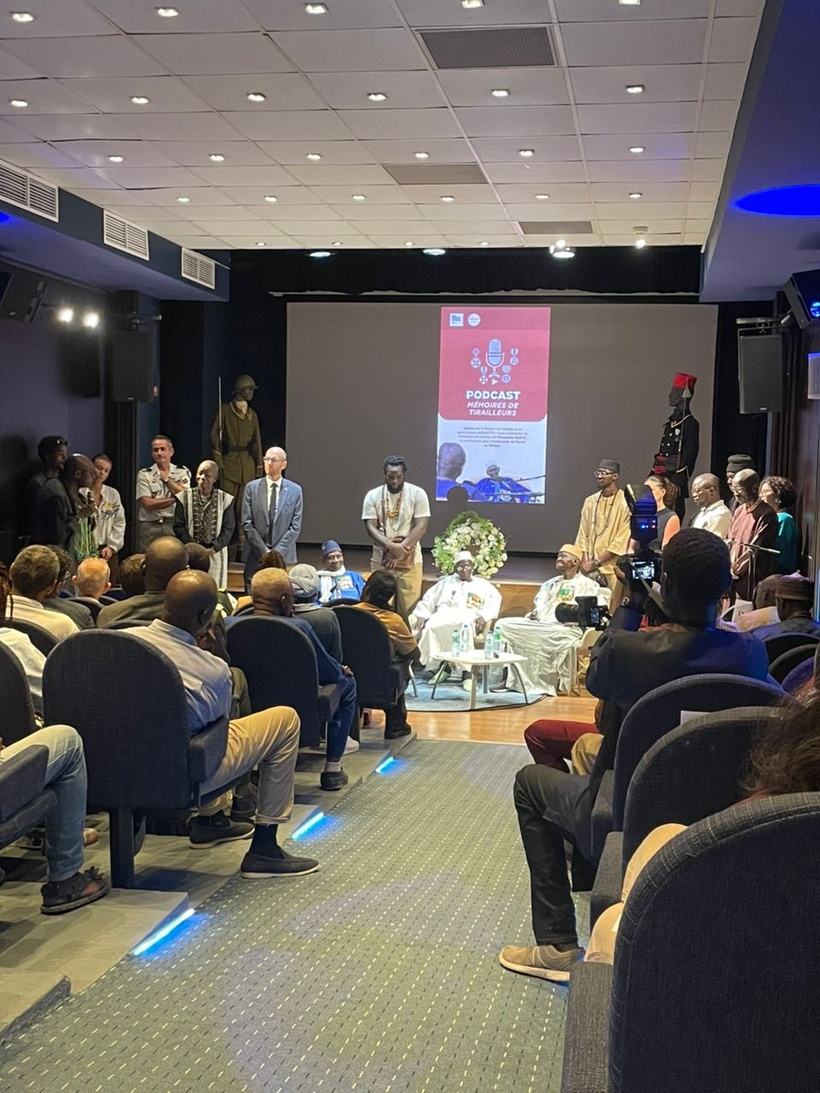 Mémoire des tirailleurs : un podcast pour rétablir la vérité historique présenté à Dakar