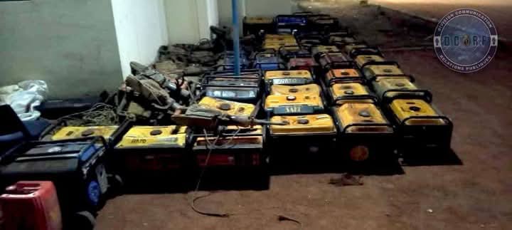 Orpaillage clandestin : 17 personnes interpellées lors d’une vaste opération du GARSI 2 à l’Est