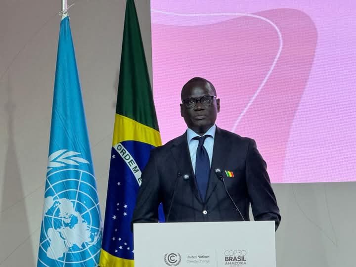 COP30 : le Sénégal réaffirme son engagement pour l’action climatique et la transition juste