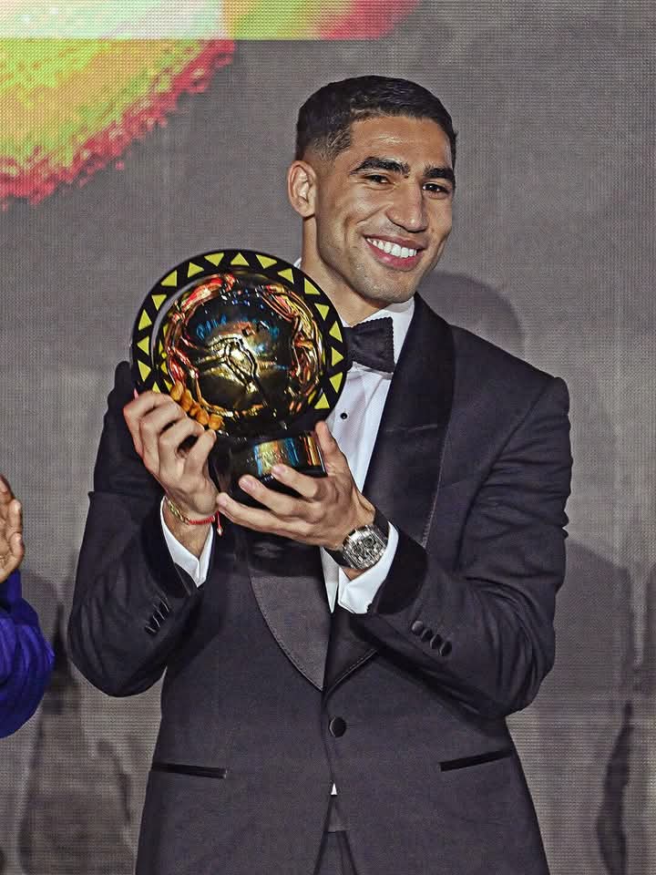 CAF Awards 2025 : Achraf Hakimi remporte le Ballon d’Or africain