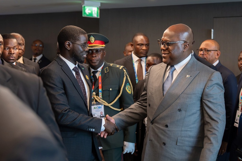 Diplomatie : Bassirou Diomaye Faye et Félix Tshisekedi renforcent la coopération bilatérale à Luanda