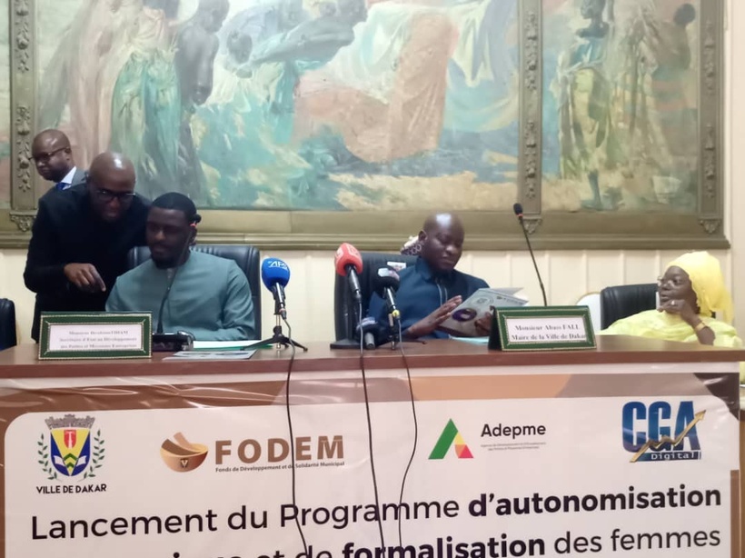 Autonomisation économique : la mairie de Dakar s'engage à formaliser 1000 PME d'ici 2026 Autonomisation économique : la mairie de Dakar s'engage à formaliser 1000 PME d'ici 2026
