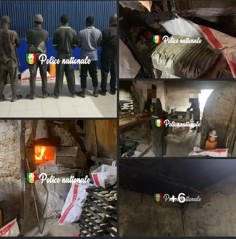 Diamaguène Sicap Mbao : sept (7) individus interpellés dans une boulangerie clandestine pour production d’aliments impropres