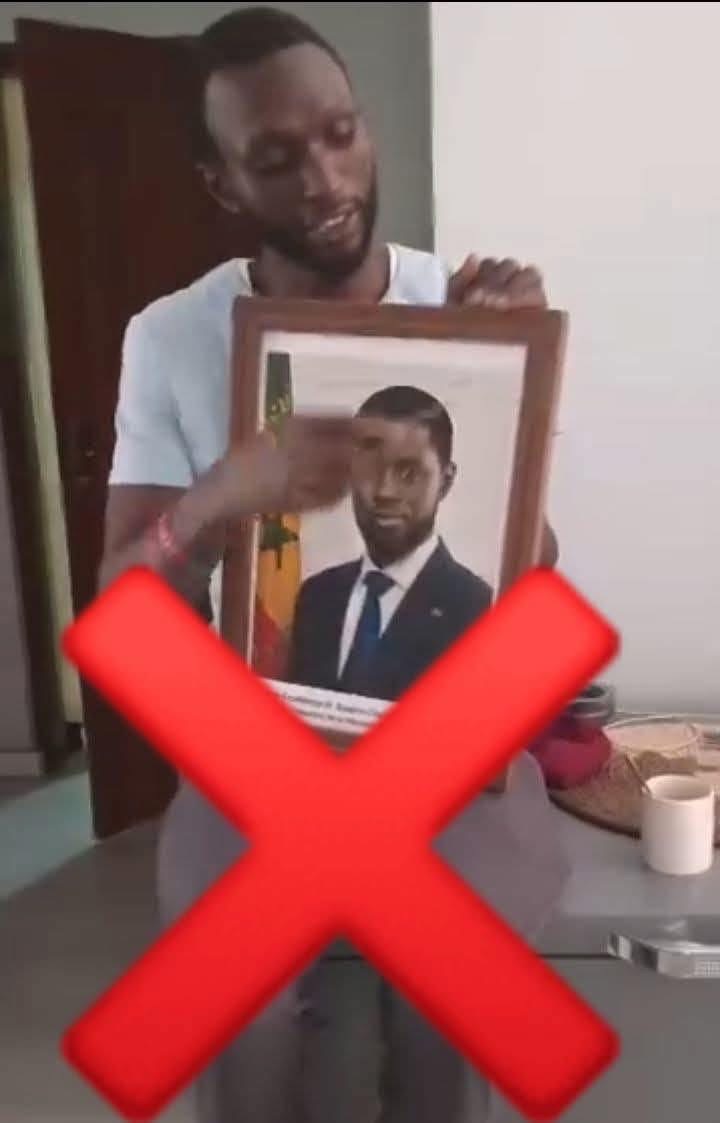 Photo officielle du Président de la République déchirée : Mouhamed Bachir Sylla envoyé en instruction 