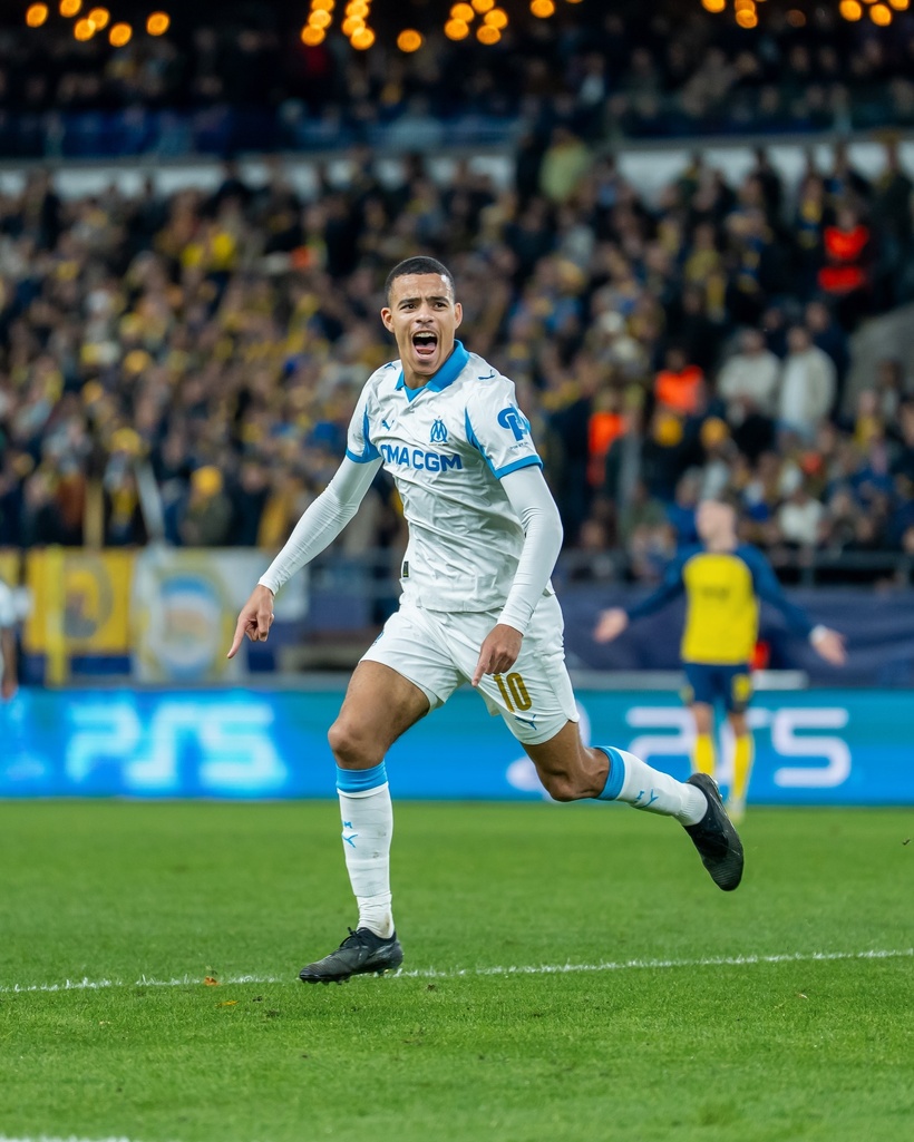 Ligue des champions : l'OM tremble mais touche au but grâce à Greenwood