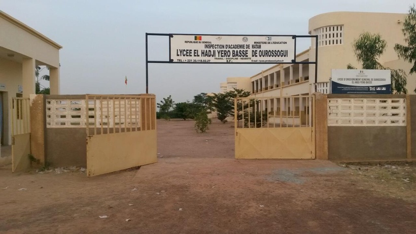 Ourossogui : le lycée El Hadji Yero Basse en grève de 48h, à cause de «la fissure» de ses bâtiments Ourossogui : le lycée El Hadji Yero Basse en grève de 48h, à cause de «la fissure» de ses bâtiments