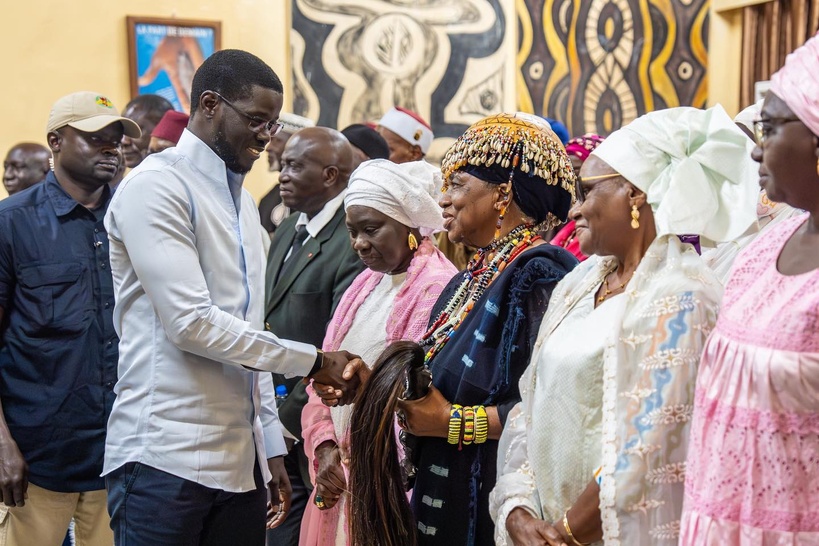 Casamance : le Président Diomaye échange avec les acteurs de la paix et réaffirme son engagement pour une stabilité durable