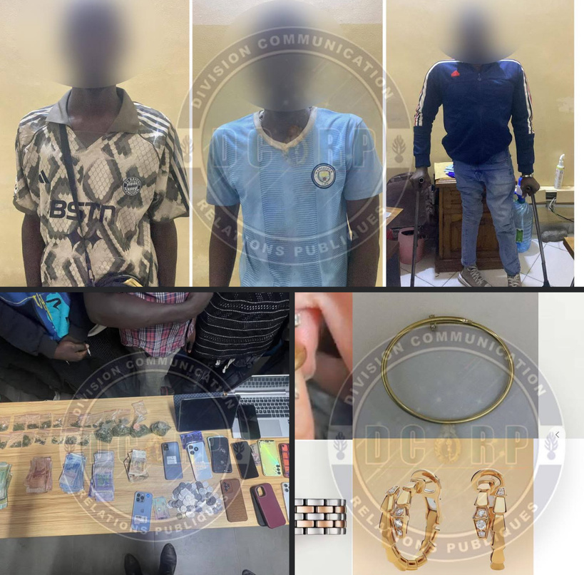 Trafic de kush à Mbao : dix suspects arrêtés, plus de 120 cornets saisis Trafic de kush à Mbao : dix suspects arrêtés, plus de 120 cornets saisis