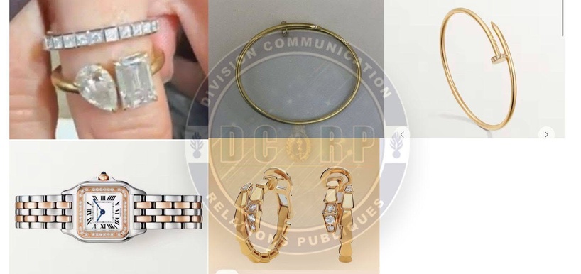 Dakar : Un réseau de voleurs démantelé par la gendarmerie, des bijoux d’une valeur de 10 millions de FCFA retrouvés