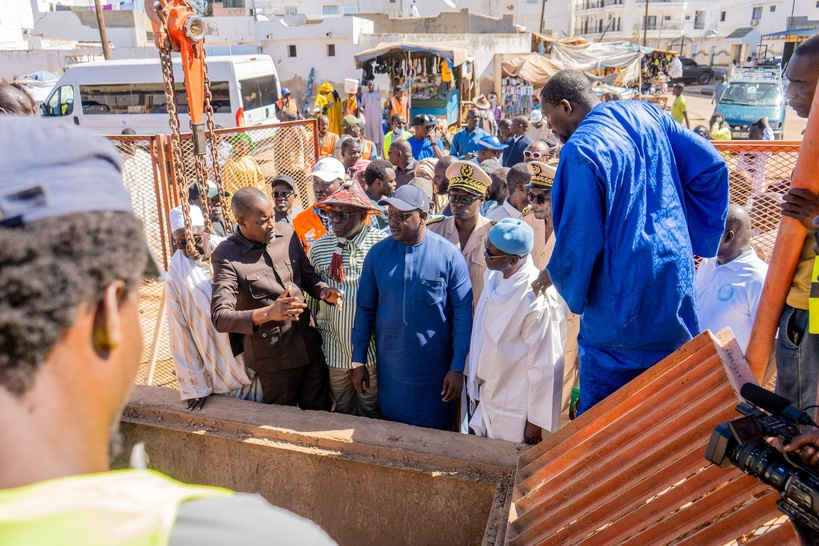 Touba : lancement du nouveau projet de drainage des eaux pluviales de 65 milliards FCFA Touba : lancement du nouveau projet de drainage des eaux pluviales de 65 milliards FCFA