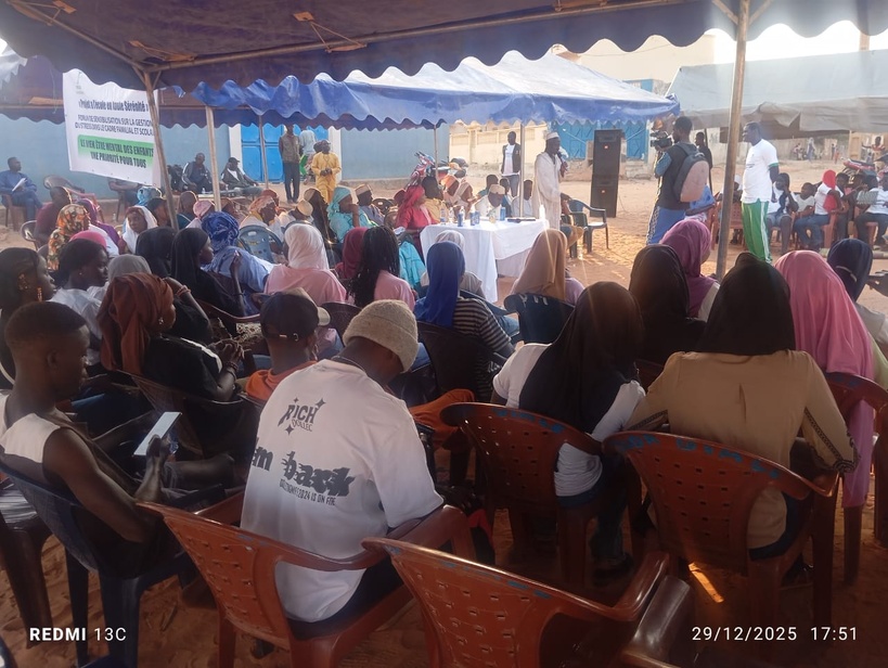 Gestion du stress en milieu familial : Enda Jeunesse Action mène la sensibilisation à Kolda