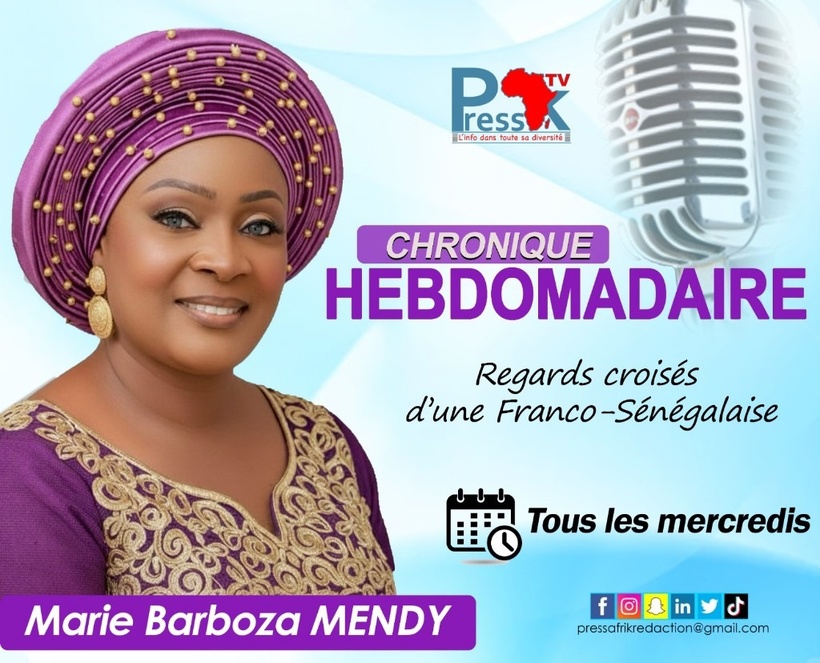 Meilleurs vœux dans un monde difficile, au cœur d’un océan de possibilités Par Marie Barboza MENDY – Regards croisés d’une Franco-Sénégalaise Meilleurs vœux dans un monde difficile, au cœur d’un océan de possibilités Par Marie Barboza MENDY – Regards croisés d’une Franco-Sénégalaise