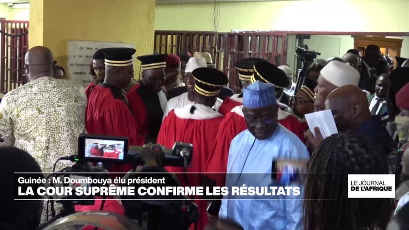 Guinée: la Cour suprême confirme la victoire de Mamadi Doumbouya à la présidentielle Guinée: la Cour suprême confirme la victoire de Mamadi Doumbouya à la présidentielle