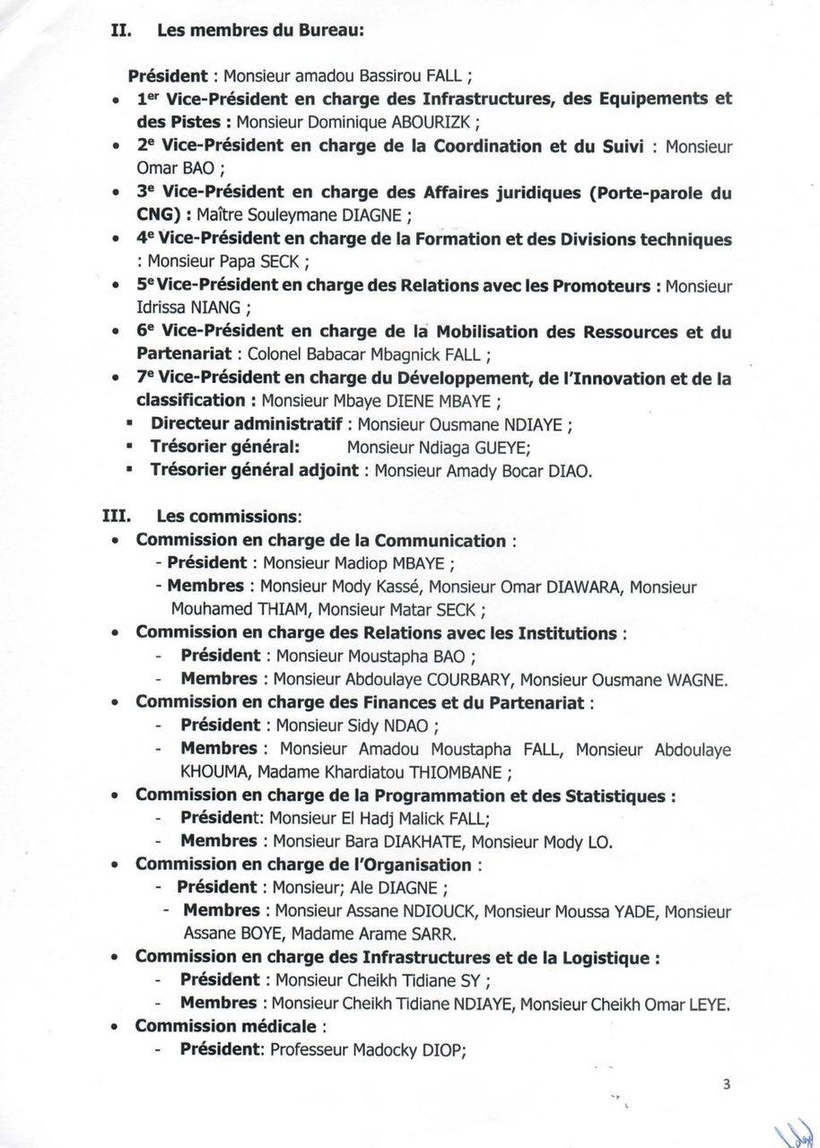 Comité National de Gestion des Courses Hippiques : un arrêté fixe les missions et la composition du bureau