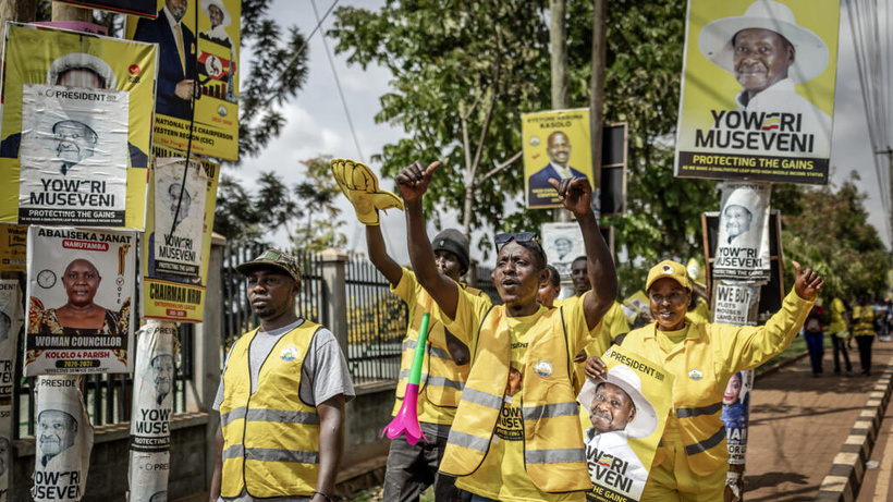 En Ouganda, l'Internet coupé en amont de la présidentielle et des législatives du 15 janvier En Ouganda, l'Internet coupé en amont de la présidentielle et des législatives du 15 janvier