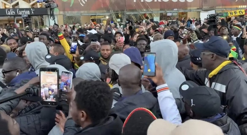 CAN 2025 : les « Lions » du Sénégal accueillis par une foule immense à Rabat CAN 2025 : les « Lions » du Sénégal accueillis par une foule immense à Rabat