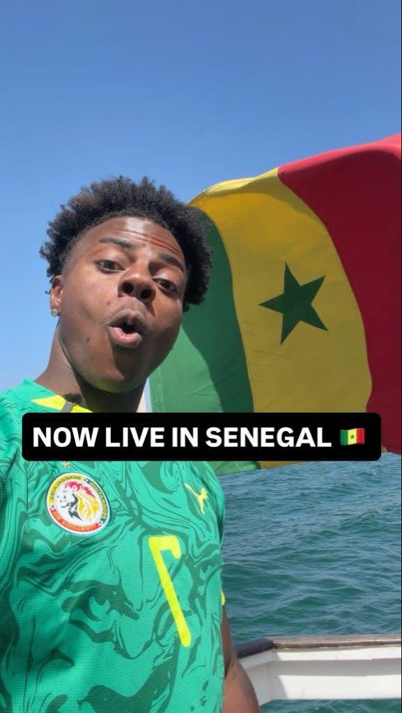 Tournée africaine : le célèbre streameur IShowSpeed est actuellement au Sénégal