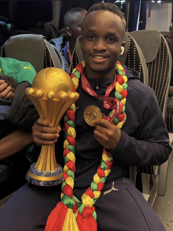 Sacre des Lions à la CAN 2025 : le Président du Conseil départemental de Kolda félicite Cheikh Tidiane Sabaly