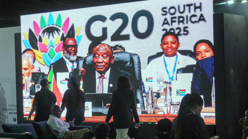 Retrait temporaire de l’Afrique du Sud du G20: Prétoria «veut éviter toute crise avec les États-Unis» Retrait temporaire de l’Afrique du Sud du G20: Prétoria «veut éviter toute crise avec les États-Unis»
