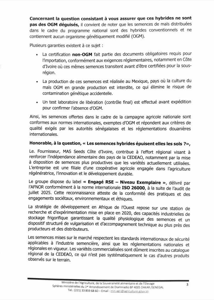 ​Sénégal : Dr Mabouba Diagne répond aux interrogations du député Guy Marius Sagna