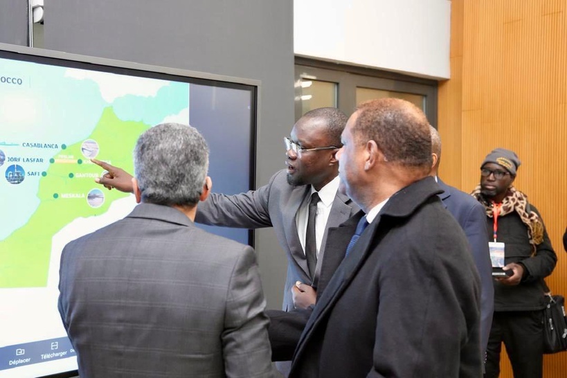 Maroc: Ousmane Sonko en visite à l'Office Chérifien des Phosphates (OCP) Maroc: Ousmane Sonko en visite à l'Office Chérifien des Phosphates (OCP)