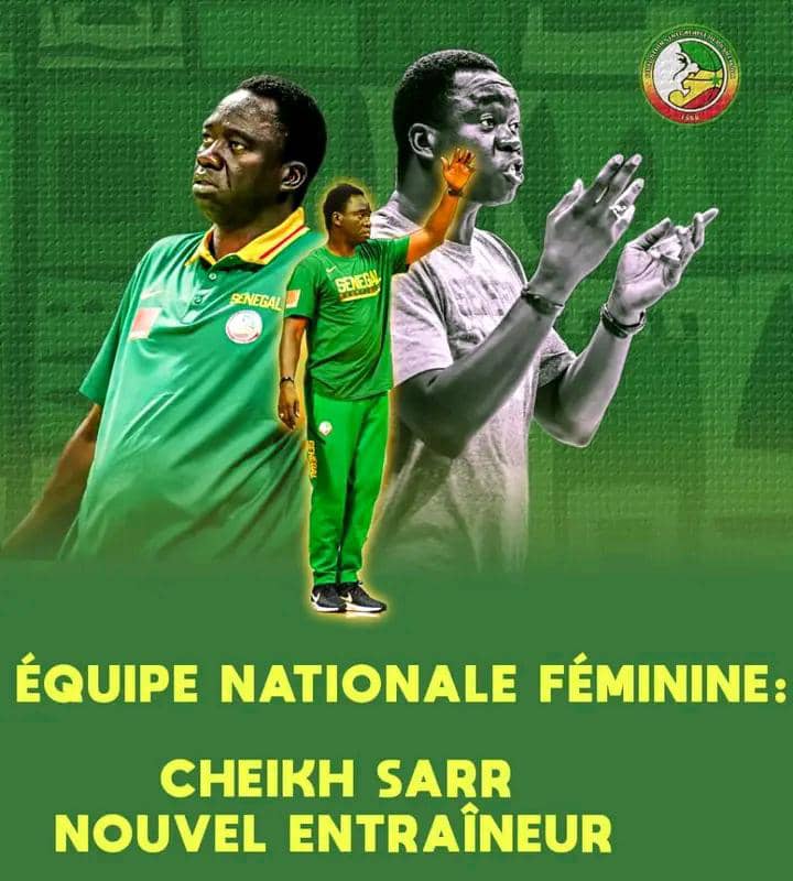 Equipe nationale féminine de basketball : Cheikh Sarr nommé nouvel entraineur principal 