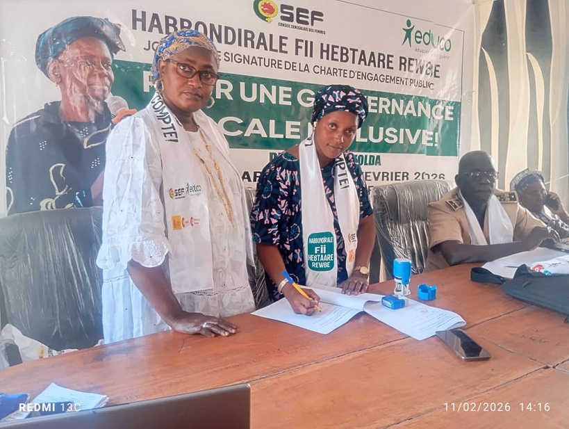 Saré Bidji : une charte d'engagement signée pour renforcer la participation des femmes et des filles dans la prise de décisions