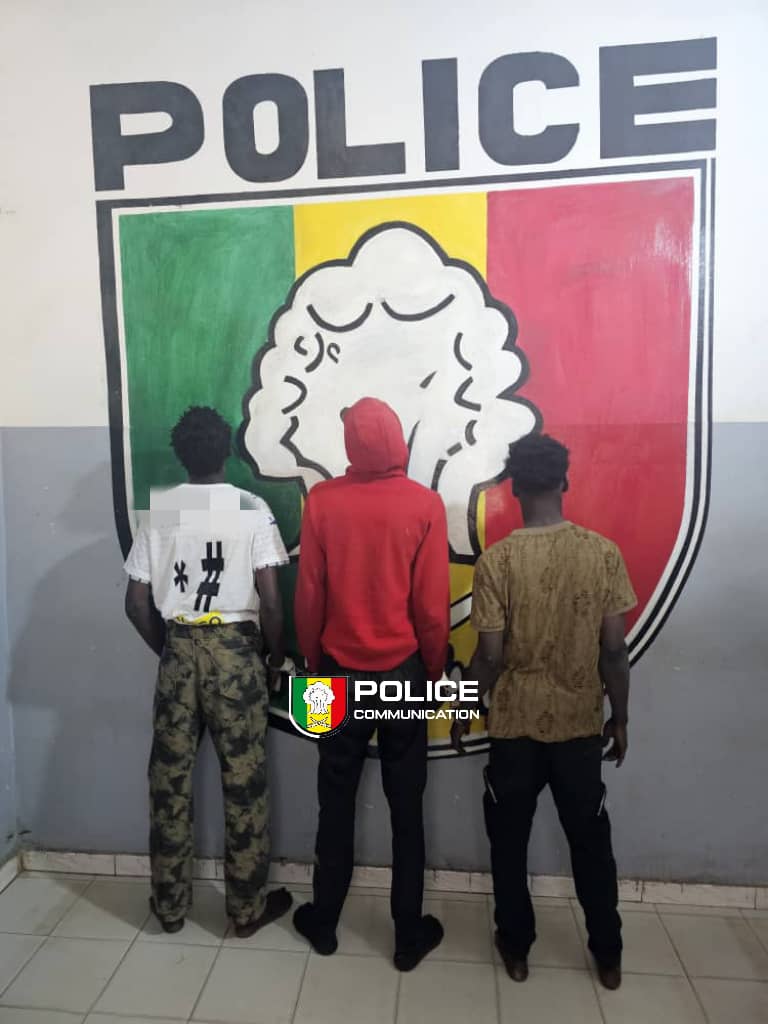 Vol commis la nuit avec escalade à Ngane : trois individus arrêtés et présentés au Parquet