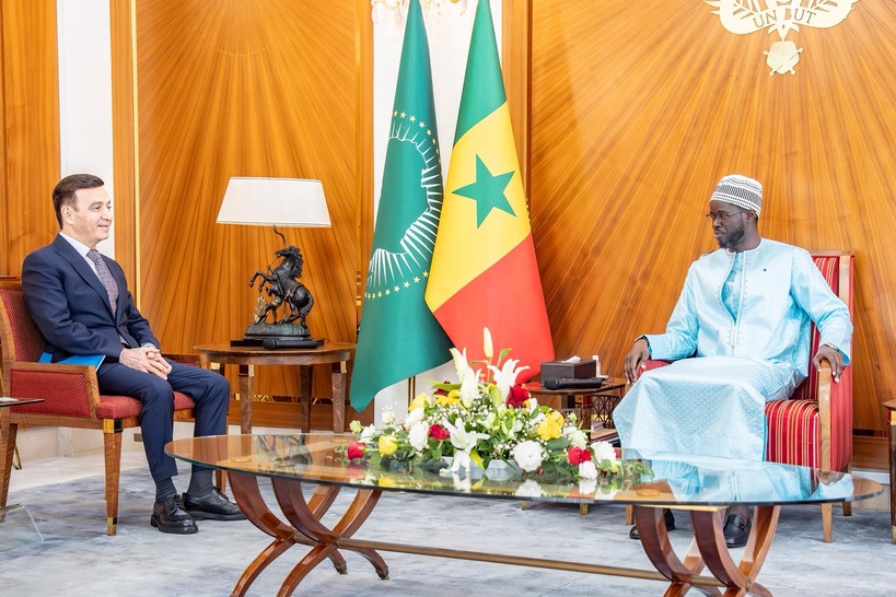 Coopération Sénégal-Turquie : le Chef de l’État s’est entretenu avec le Directeur général du groupe Sinanli Coopération Sénégal-Turquie : le Chef de l’État s’est entretenu avec le Directeur général du groupe Sinanli