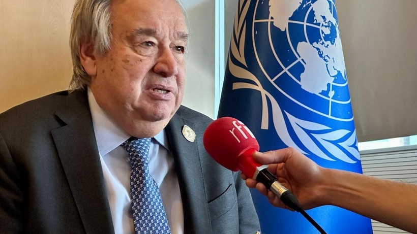 Antonio Guterres, secrétaire général de l'ONU: «Il faut cesser les ingérences extérieures» au Soudan Antonio Guterres, secrétaire général de l'ONU: «Il faut cesser les ingérences extérieures» au Soudan