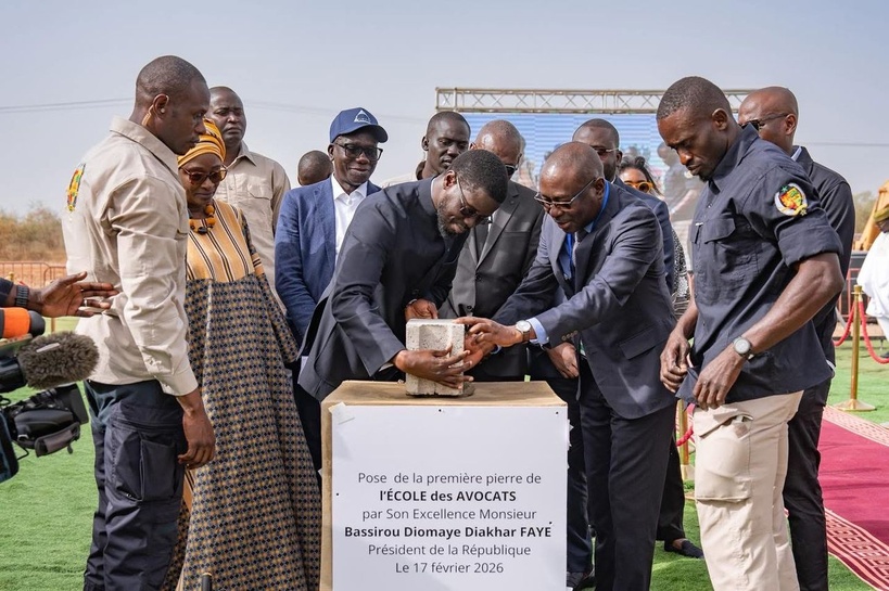 Sénégal 2050 : Le Chef de l’État lance officiellement le chantier de l’École du Barreau