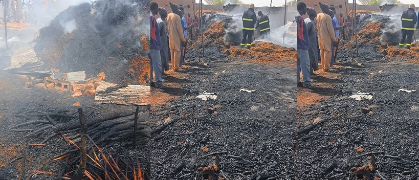 Kaffrine : deux maisons ravagées par un violent incendie, des pertes estimées à un plus d’un million de FCFA Kaffrine : deux maisons ravagées par un violent incendie, des pertes estimées à un plus d’un million de FCFA