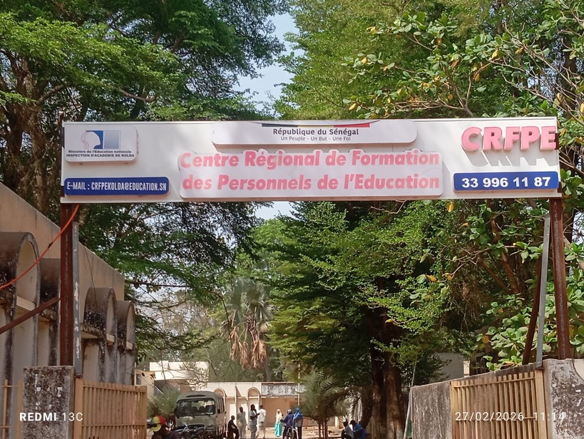 CRFPE de Kolda : lancement officiel de la formation de la 13e promotion composée de 350 élèves-maîtres