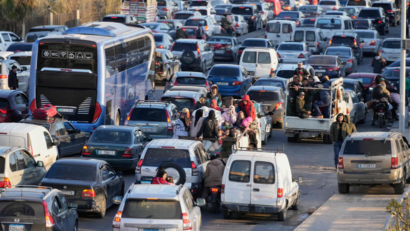 Au Liban, près de 30 000 personnes jetées sur les routes, les frappes continuent dans toute la région Au Liban, près de 30 000 personnes jetées sur les routes, les frappes continuent dans toute la région