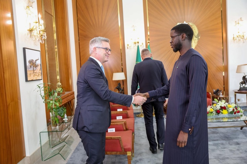 Partenariat Sénégal-UE : le Président Faye reçoit deux commissaires européens pour booster l'emploi des jeunes