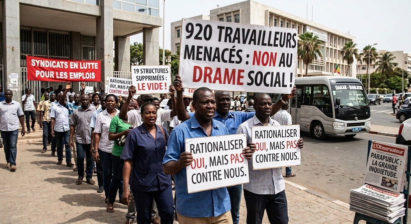 Suppression de 19 structures parapubliques : 920 emplois menacés, alertent des syndicalistes 