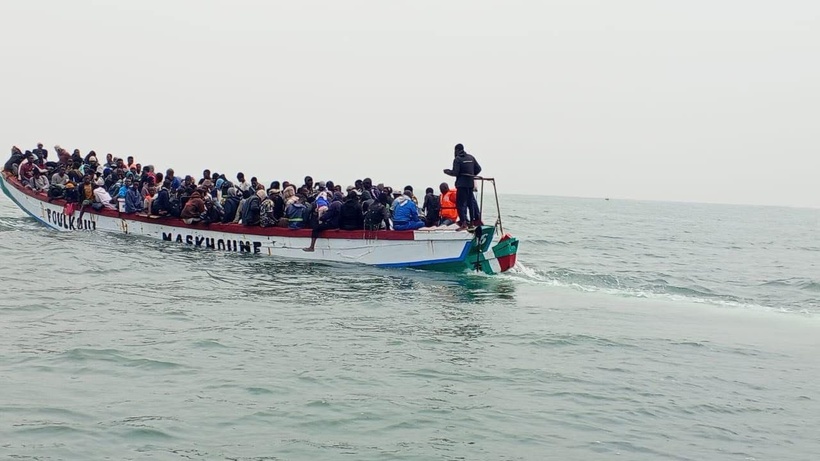 Sénégal : 164 migrants clandestins interceptés au large de Djiffer par la gendarmerie Sénégal : 164 migrants clandestins interceptés au large de Djiffer par la gendarmerie
