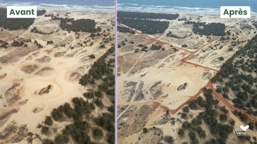 Projet «Ville Verte» : les travaux lancés après la mise en service de la route reliant Apix au Lac Rose Projet «Ville Verte» : les travaux lancés après la mise en service de la route reliant Apix au Lac Rose