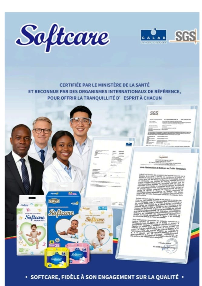 ANALYSE  Les produits ‘‘Softcare’’ certifiés sans risques : soulagement légitime des consommatrices et des foyers sénégalais (Par Bassirou Niang)