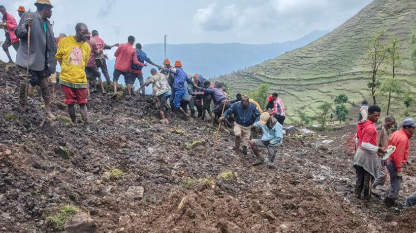 Éthiopie: trois jours de deuil national après des pluies torrentielles et des glissements de terrain meurtriers Éthiopie: trois jours de deuil national après des pluies torrentielles et des glissements de terrain meurtriers