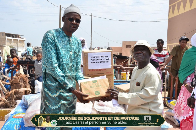 Guinaw Rails Sud : Abdoulaye Diop dote les daaras et les personnes vulnérables de vivres pour une année Guinaw Rails Sud : Abdoulaye Diop dote les daaras et les personnes vulnérables de vivres pour une année