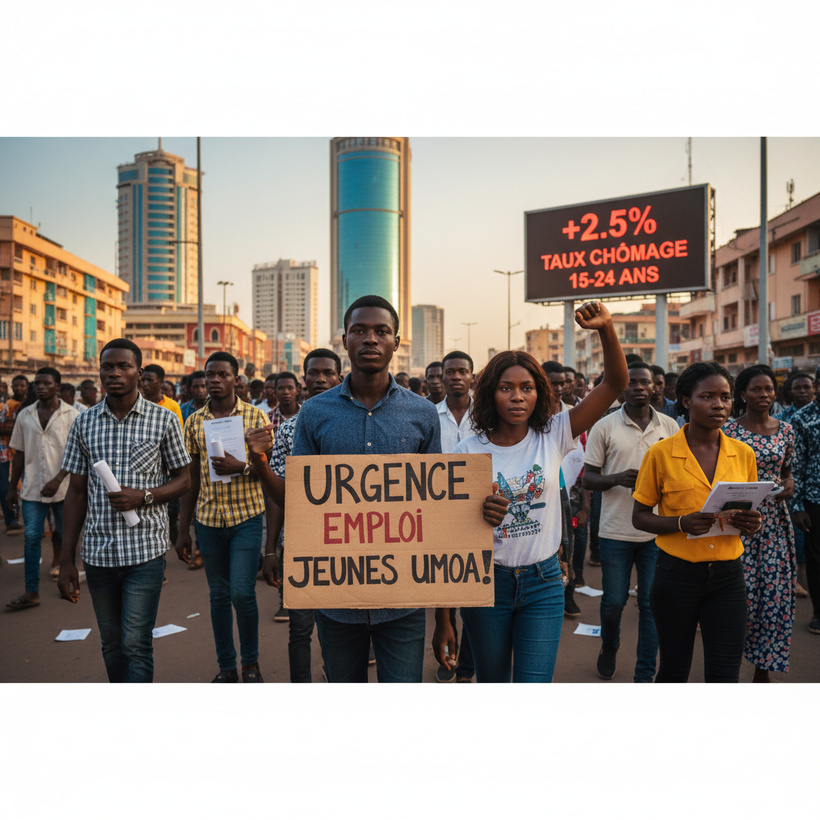 Marché du travail dans la zone UMOA : une embellie globale marquée par une crise chez les jeunes Marché du travail dans la zone UMOA : une embellie globale marquée par une crise chez les jeunes
