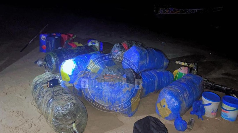 Trafic de drogue à Joal : la gendarmerie saisit 510 kg de chanvre indien, les suspects en fuite