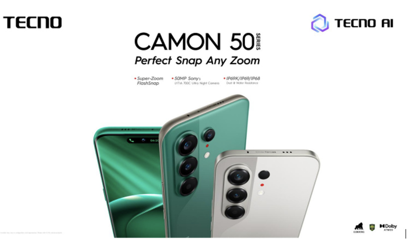 Série TECNO CAMON 50 : Redéfinir l’imagerie professionnelle grâce à la puissance de l’IA pratique Série TECNO CAMON 50 : Redéfinir l’imagerie professionnelle grâce à la puissance de l’IA pratique