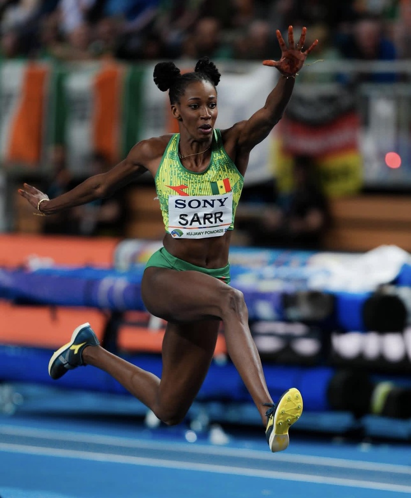 Championnats du monde d’athlétisme en salle : Saly Sarr remporte la médaille de bronze