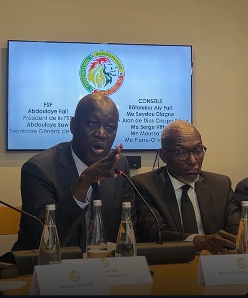 Arbitrage et corruption : les plaintes sont rédigées », Me Seydou Diagne lance l'offensive Arbitrage et corruption : les plaintes sont rédigées », Me Seydou Diagne lance l'offensive