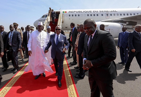 Réunion paix et sécurité en zone Uemoa : Macky Salle est arrivé à Abidjan